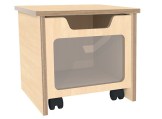 Opbergbank rolbakken B42xD42xH40 cm Berken Tangara Groothandel voor Kinderopvang inrichting1